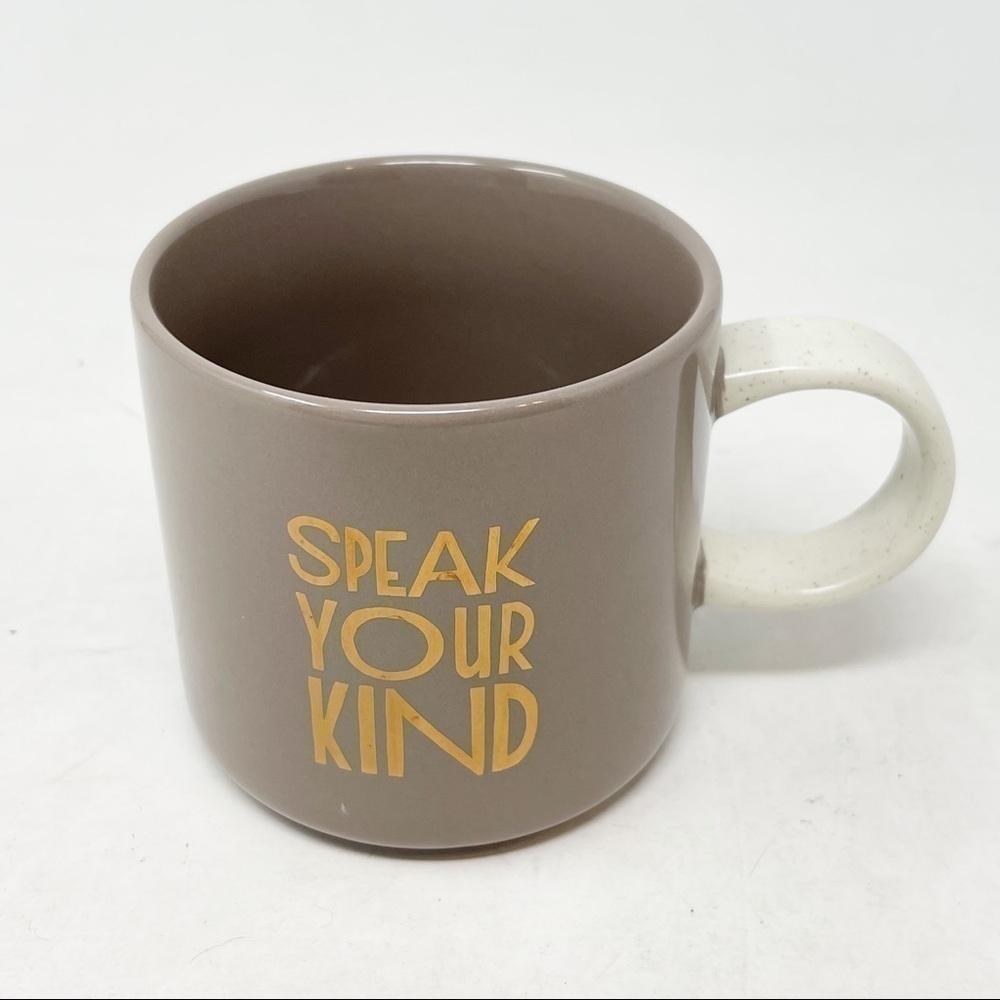 STARBUCKS "Speak Your Kind" Ceramic Collectible 2017 Mug. Holds 12 ounces.